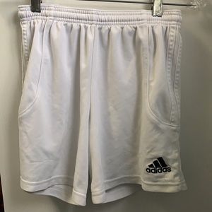 kids size large adidas soccer shorts